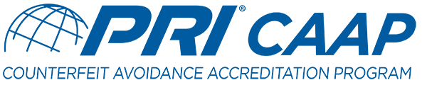 PRI CAAP logo in blue