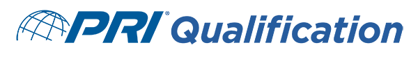 pri qualification logo in blue