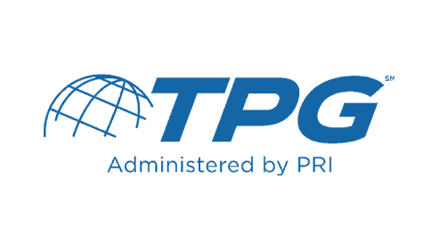tpg logo in blue