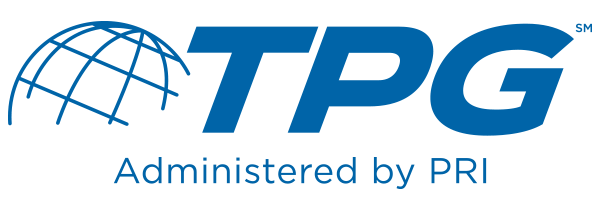 tpg logo in blue