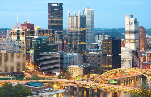 Pittsburgh PA skyline